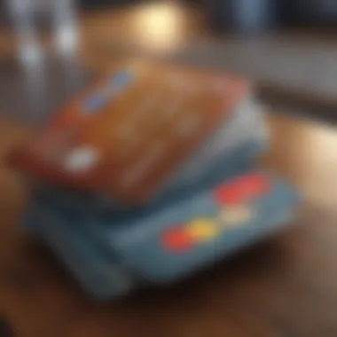 Visual comparison of different credit card benefits