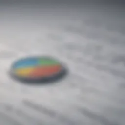 A close-up view of financial documents highlighting budgeting strategies.
