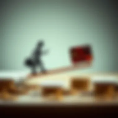 Balancing Risks and Rewards in Personal Finance Conceptual image of balancing risks and rewards in finance