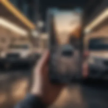 Evaluating Prices on Car Sales Apps Price evaluation of used cars on an app
