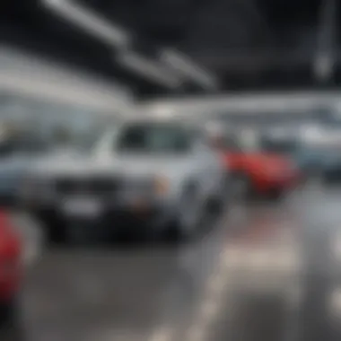Cars at Dallas BHPH Dealership Interior showcasing cars available at a Buy Here Pay Here dealership