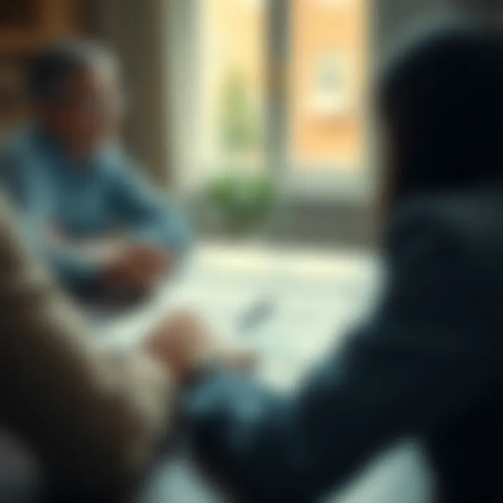 Buyer and Seller Negotiation Visual representation of buyer and seller negotiation