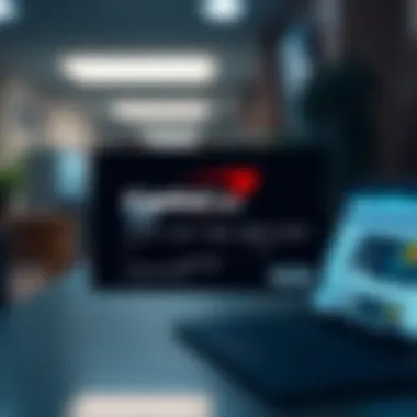 Secure login interface for Capital One Business Credit Card