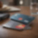 Visual comparison of credit card features