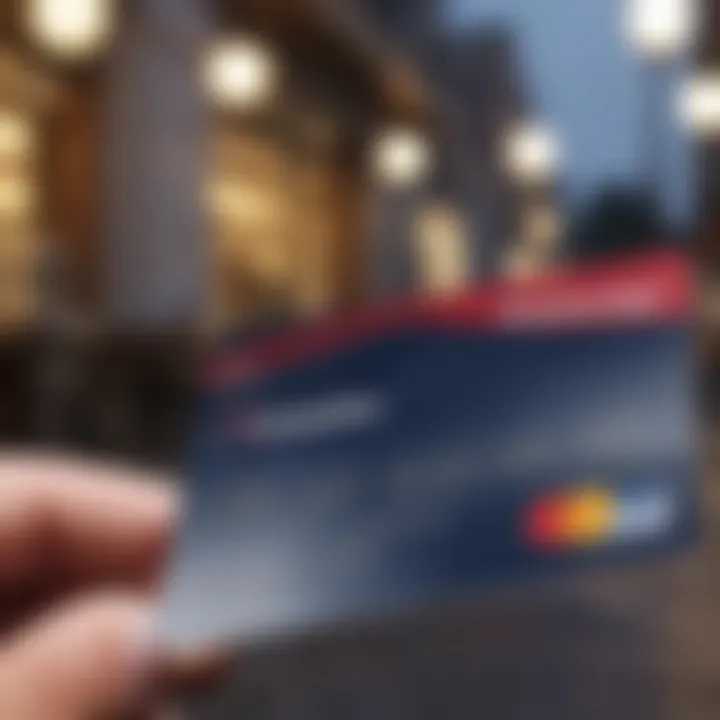 Capital One Venture card highlighting travel benefits