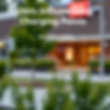 Factors Influencing Charging Points Infographic illustrating factors influencing charging points