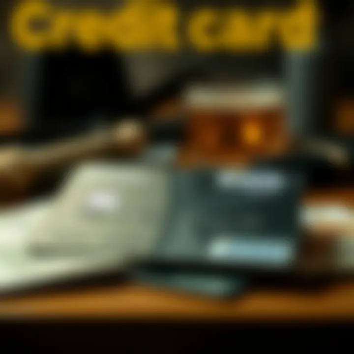 Visual representation of credit card rewards programs