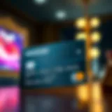 Premium Credit Card Design Features Luxury credit card showcasing premium design features