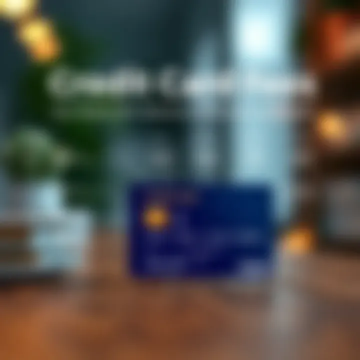 Infographic detailing fees associated with various credit cards