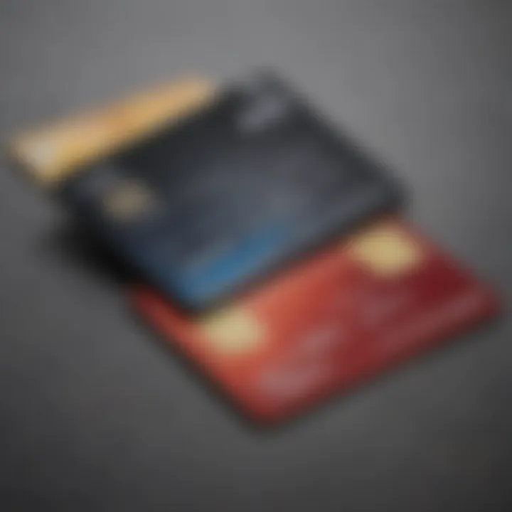 Various credit cards showcased with a focus on the Chase Ink Business Preferred.