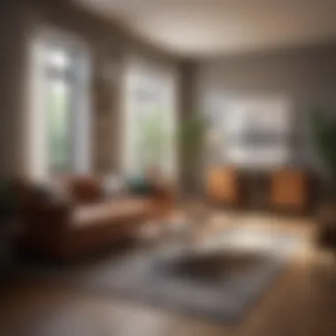 The Comforts of Renting A cozy apartment interior depicting the benefits of renting