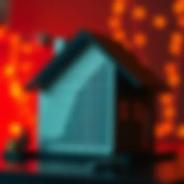 Graph illustrating factors affecting housing affordability