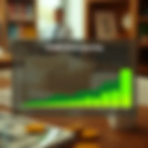 Visualization of credit score progress post-bankruptcy
