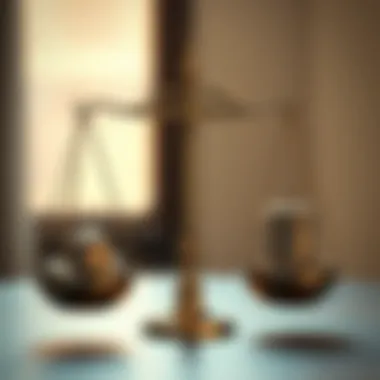 Balancing financial scales with debt and savings