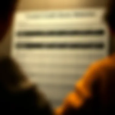 A detailed chart comparing trustworthy credit score websites.