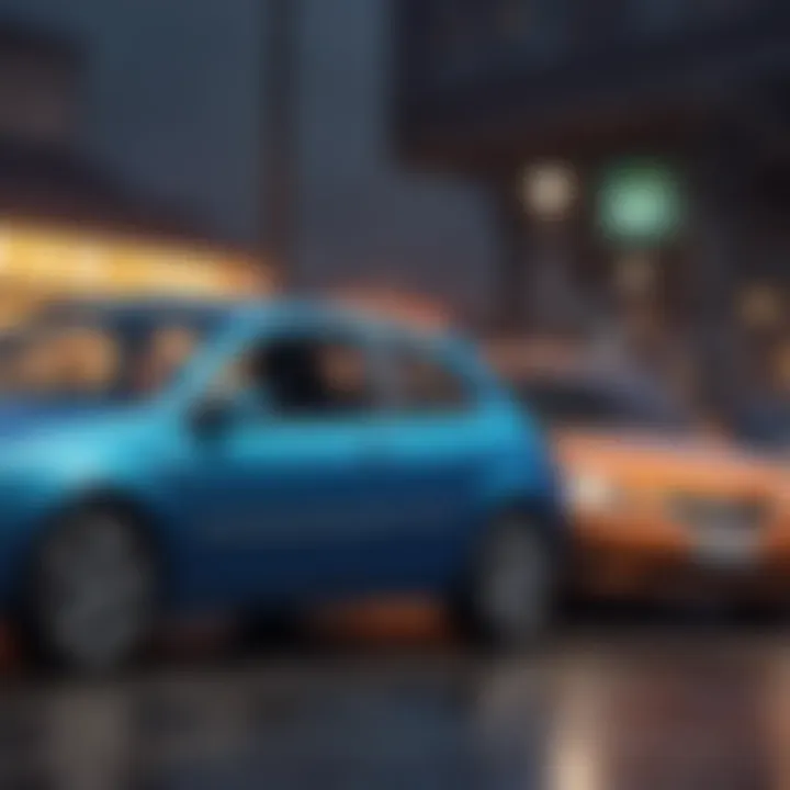 A visual representation of different types of car insurance coverage available to new vehicle owners.