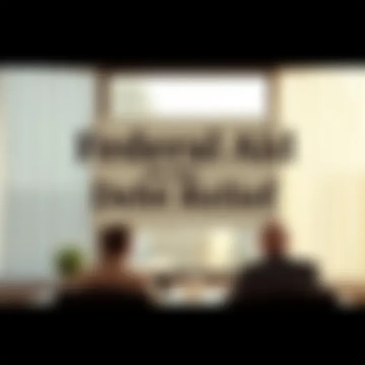 Federal Aid for Debt Relief Visual representation of federal aid for debt relief