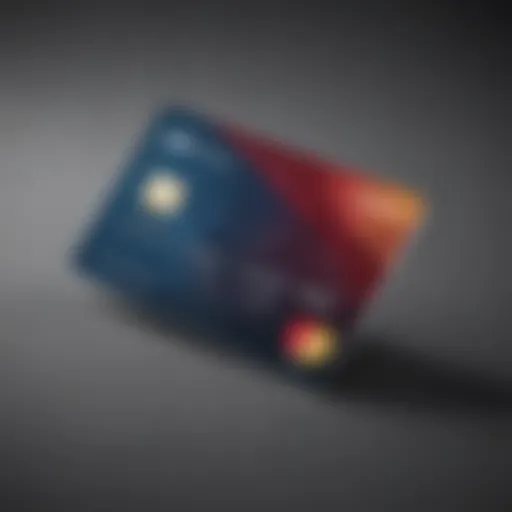 A credit card designed for frequent travelers, showcasing its premium features