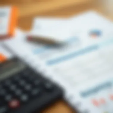 Budgeting for Homeownership: Tools and Resources Calculator and financial documents emphasizing budgeting for a home