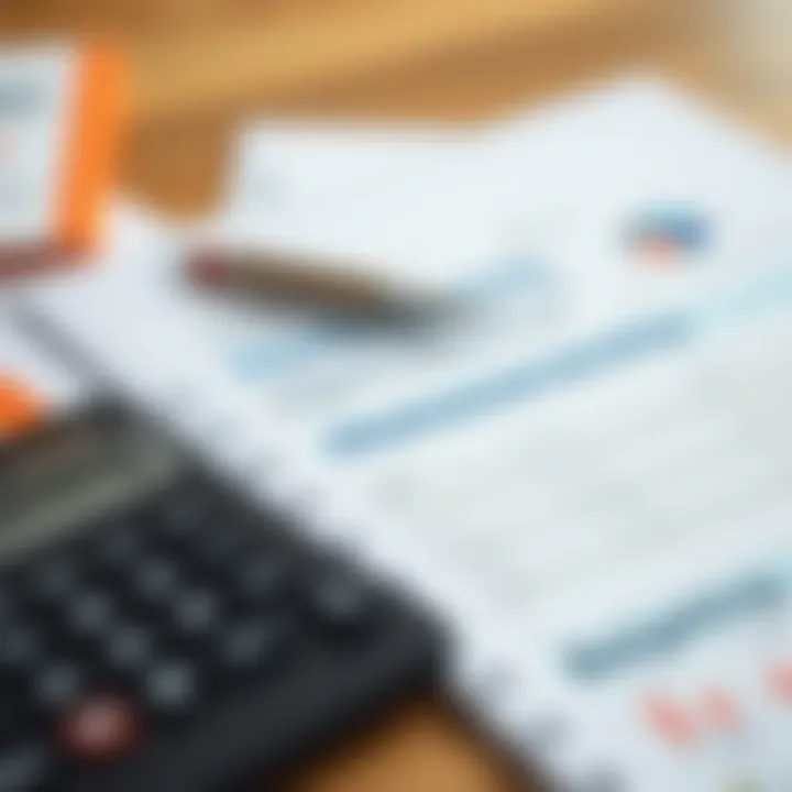 Budgeting for Homeownership: Tools and Resources Calculator and financial documents emphasizing budgeting for a home