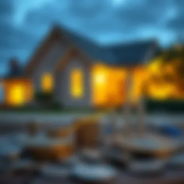 Visualization of Savings Growth for Home Purchase Graph showing increasing savings towards a down payment goal