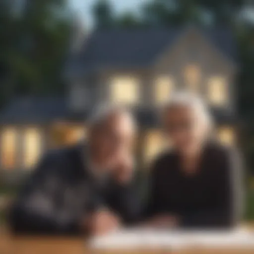 Conceptual representation of reverse mortgage agreements