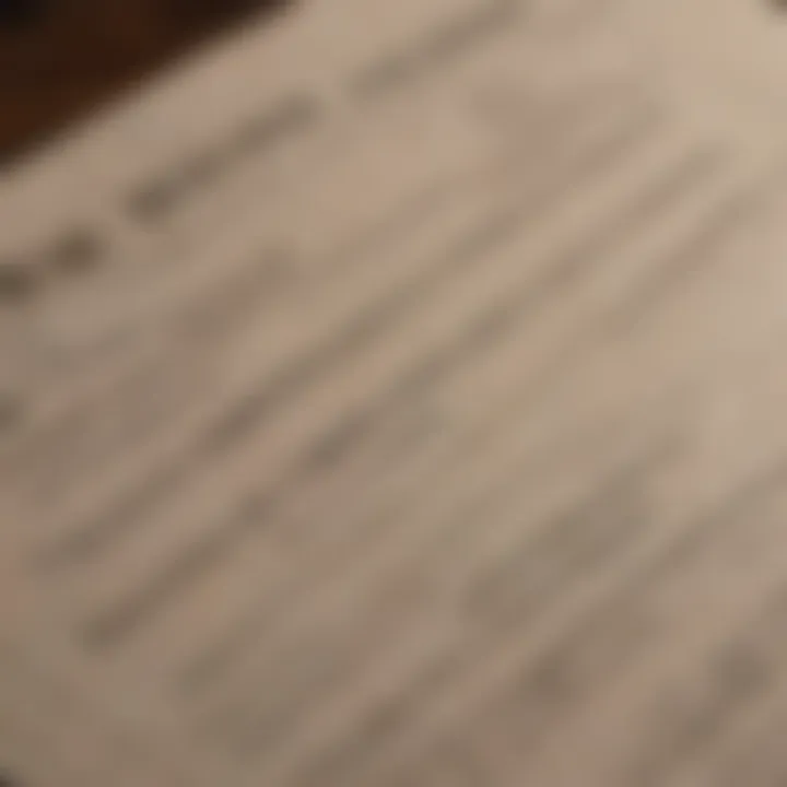 A close-up of a VA loan certificate