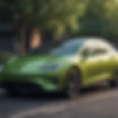 Eco-Friendly Vehicle Choices Infographic of eco-friendly vehicle options