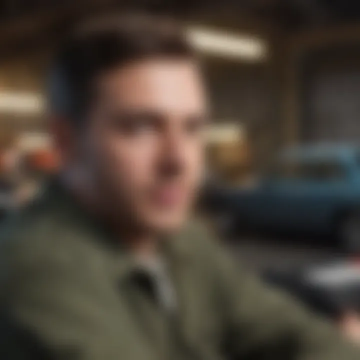 A thoughtful consumer reflecting on warranty options