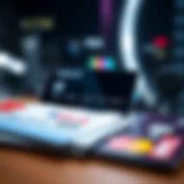 Leading Credit Card Brands Overview Visual representation of leading credit card brands in the USA