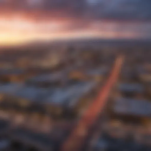 A picturesque view of Albuquerque's skyline