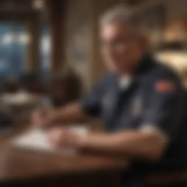 Navigating Loan Applications Veteran navigating loan application