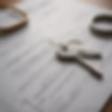 Key Legal Documents in Real Estate Transactions A close-up of legal documents on a table ready for signing