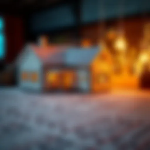 Blueprint of a HUD home design