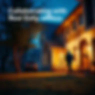 Illustration of working with real estate professionals