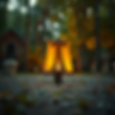 Symbol of Hope and Support A serene setting symbolizing hope and support