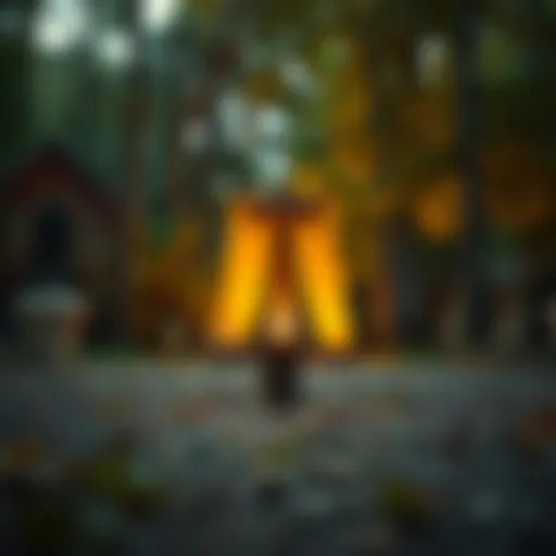 Symbol of Hope and Support A serene setting symbolizing hope and support