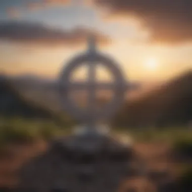 Symbol of Financial Stability A serene landscape symbolizing stability and financial peace