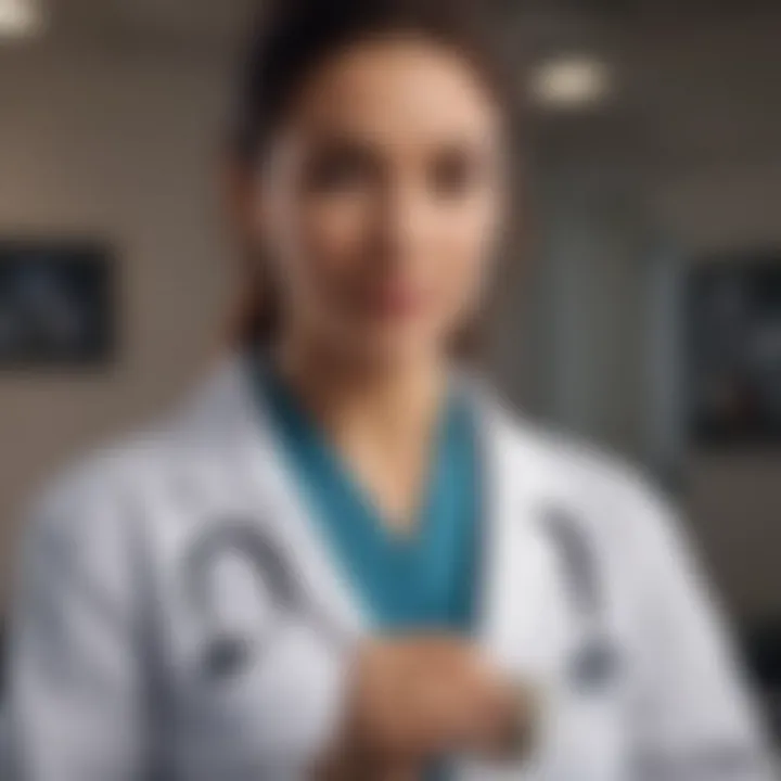 A visual representation of different types of personal loans available for medical professionals.
