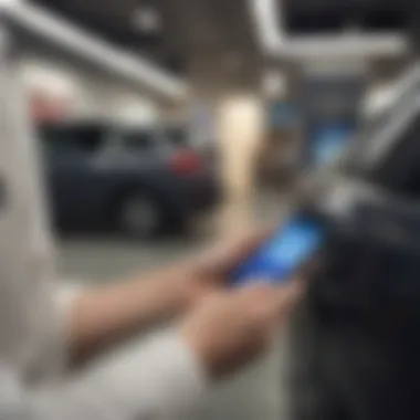 Secure Mobile Payment for Honda Financial Services An individual making a payment using their mobile phone with a secure connection