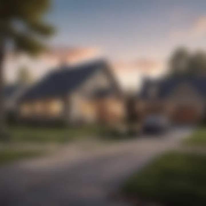 An illustration showing potential solutions for securing a mortgage with bad credit