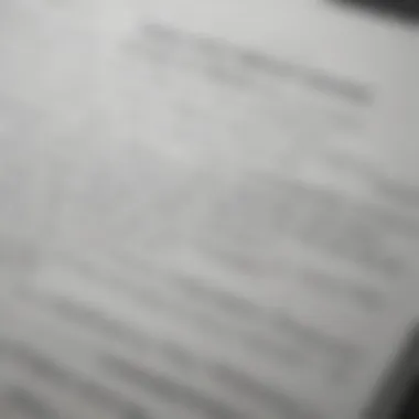 Detailed Overview of a Loan Contract Detailed loan contract document with highlighted sections