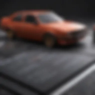 Importance of Documentation in Private Sales A detailed view of a car's maintenance records and paperwork