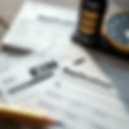 A visual representation of an EIN application form