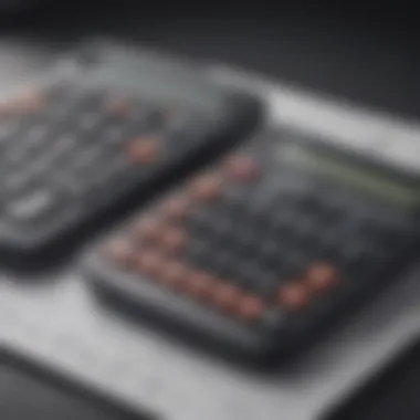 A detailed infographic showcasing different types of finance rates calculators available in the market.