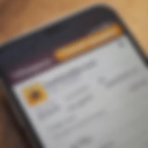 A close-up of a phone displaying a credit report access number