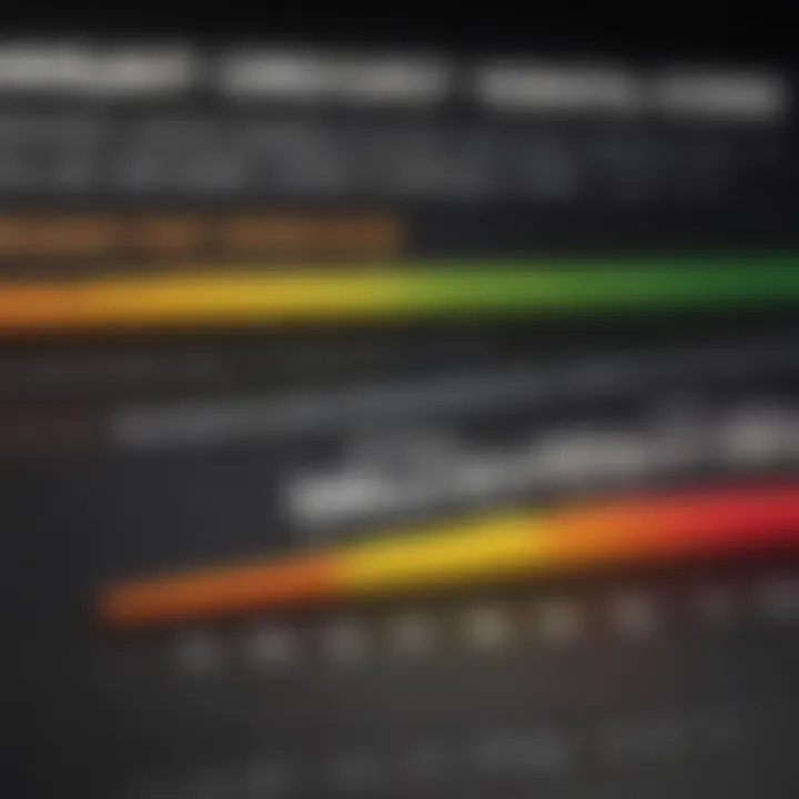 Graph depicting the causes of bad credit scores