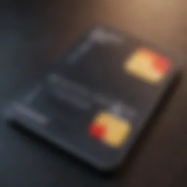 Illustration of features of bold credit cards