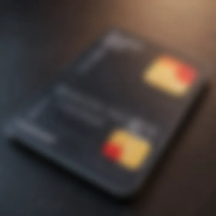 Illustration of features of bold credit cards