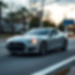 Visual representation of car loan interest rates